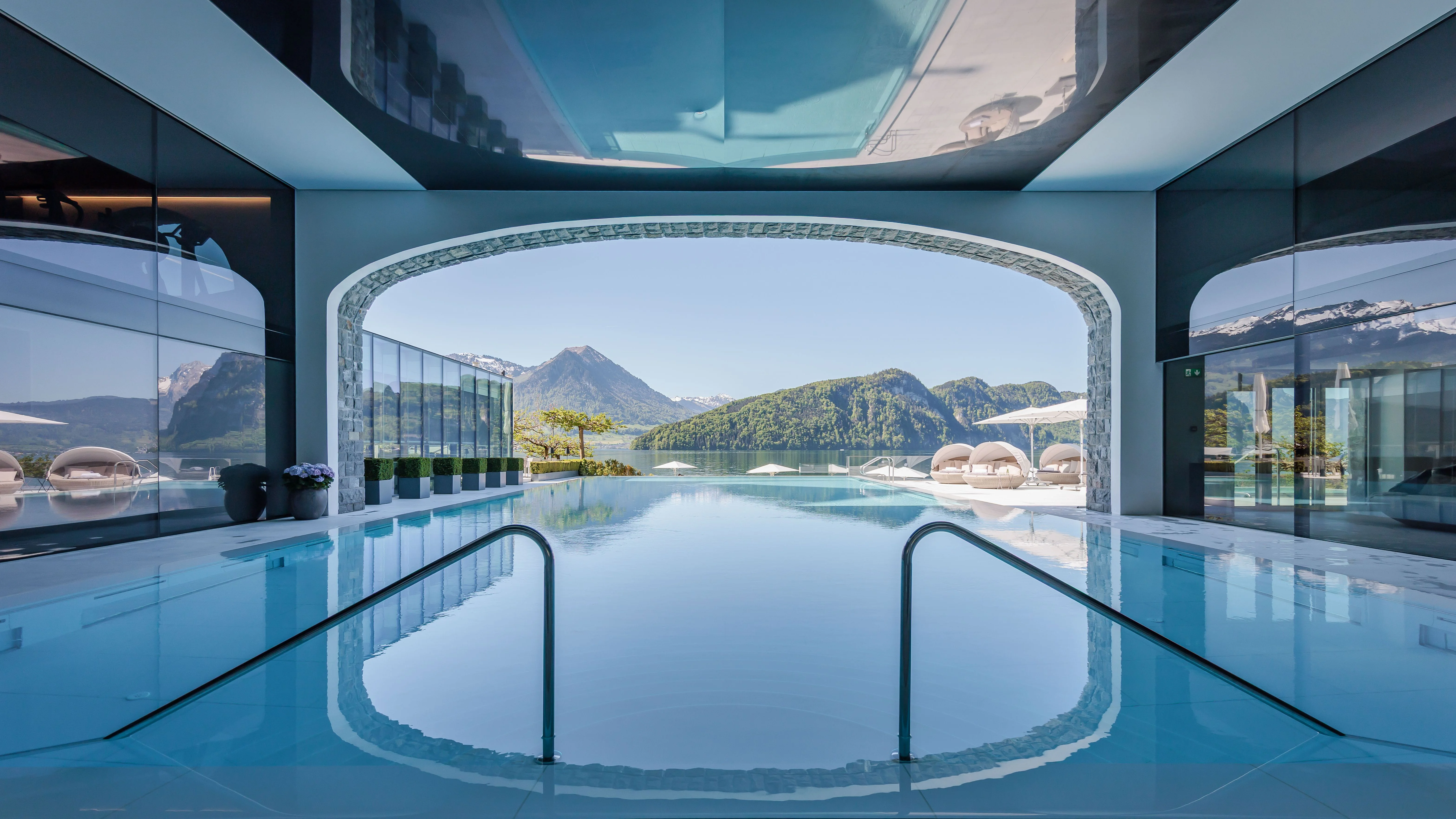 Espace spa et wellness luxe hôtel Vosges